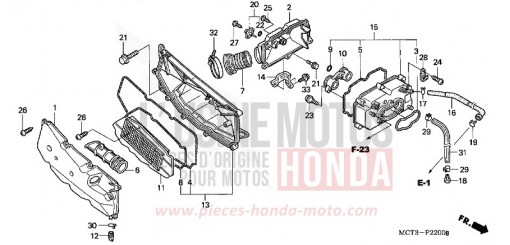 FILTRE A AIR FJS6001 de 2001